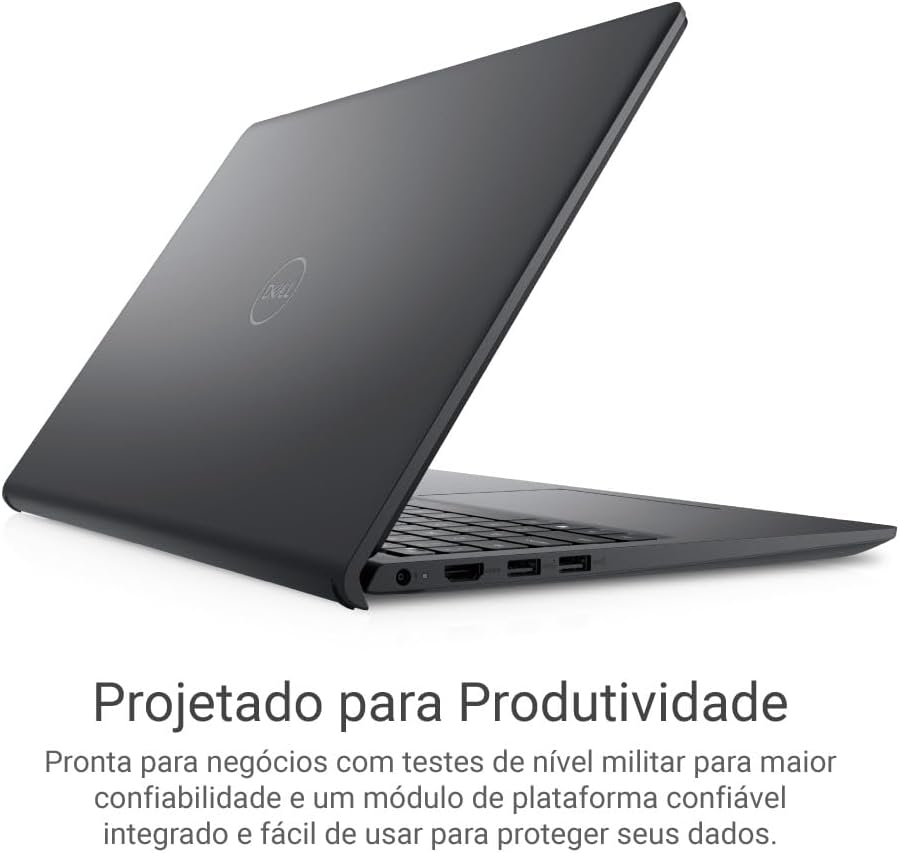 Notebook Dell Inspiron 15 3530, 15.6" Full HD (1920x1080), Intel Core i5‑1334U, 8 GB RAM, 512 GB SSD, Windows 11 Home, Preto