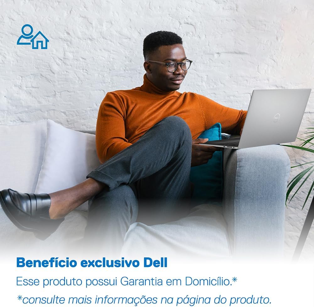 Notebook 2 em 1 Dell Inspiron 14 7440 — 2IN1-I1300-A30, 14" FHD+ (1920x1200) Touch, Intel Core i5-1334U, 16GB RAM, 512GB SSD, Windows 11 Home, Azul Gelo
