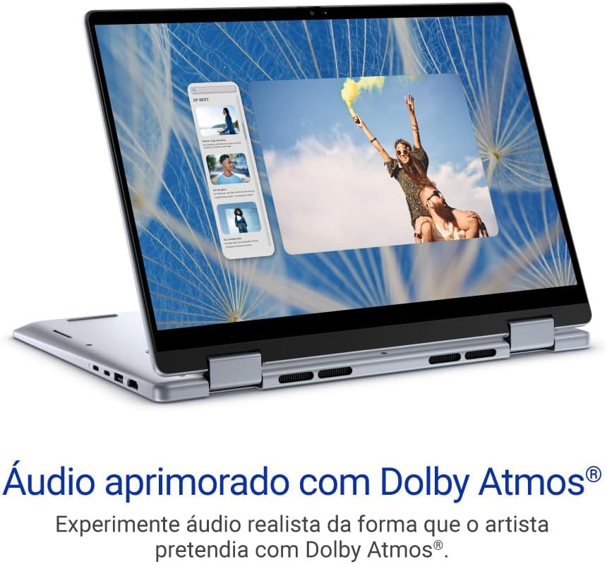 Notebook 2 em 1 Dell Inspiron 14 7440 — 2IN1-I1300-A30, 14" FHD+ (1920x1200) Touch, Intel Core i5-1334U, 16GB RAM, 512GB SSD, Windows 11 Home, Azul Gelo
