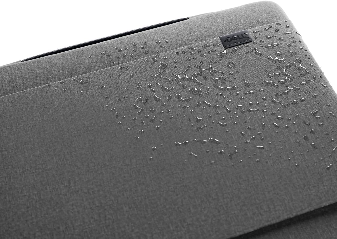 Capa Dell Pro 15-16 EcoLoop Urban CV4625, Para notebooks de até 16", 100% Plástico reciclado, Alça retrátil, Proteção lateral acolchoada, Bolso frontal, Leve, Cinza